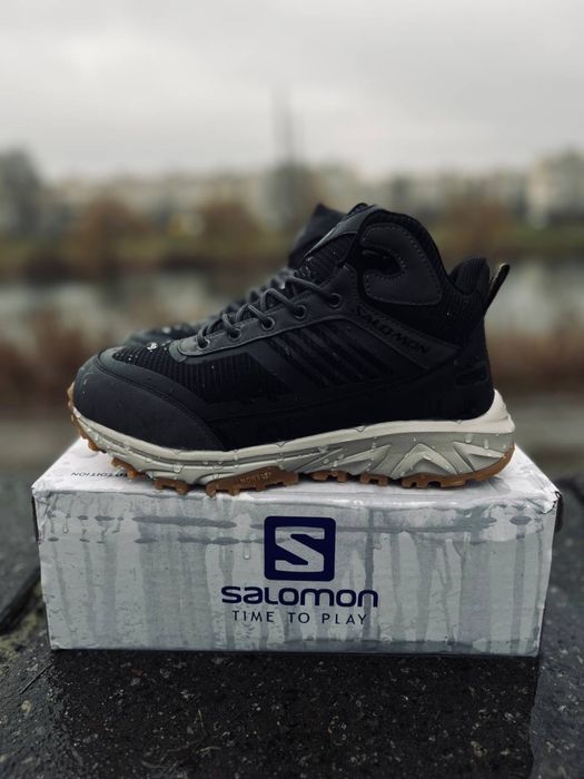 Зимние мужсике кросовки термо  salomon  чоловічі зимові кросівки