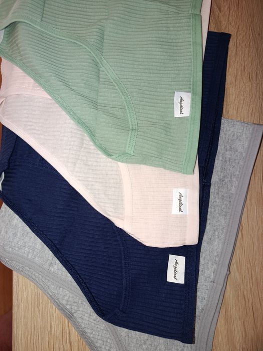 Труси жіночі L, в рубчик, бавовна, нові.