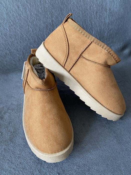 Śniegowce brązowe jasne 37 nowe