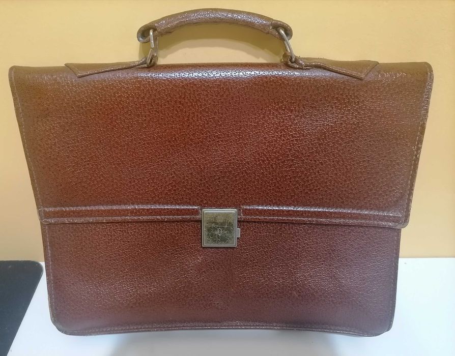 Портфель чоловічий банківський з натуральної шкіри