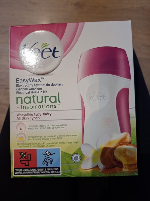 Veet Easy Wax zestaw do depilacji woskiem