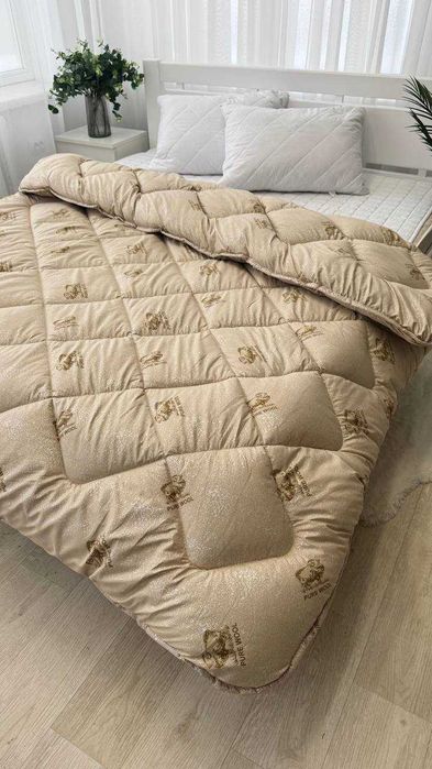 Ковдра Полуторна ОВЧИНА ШЕРСТЬ Pure Wool , La Bella ДУЖЕ ТЕПЛА