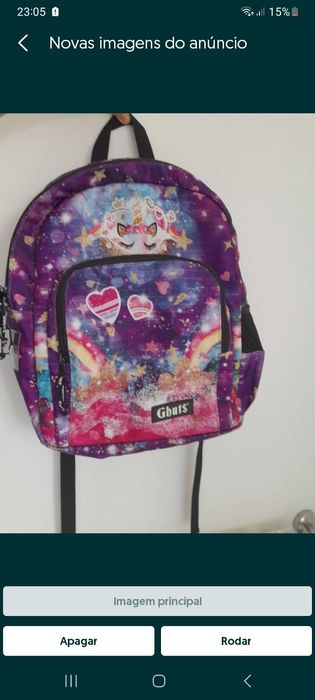 Mochila Unicórnio Ghuts