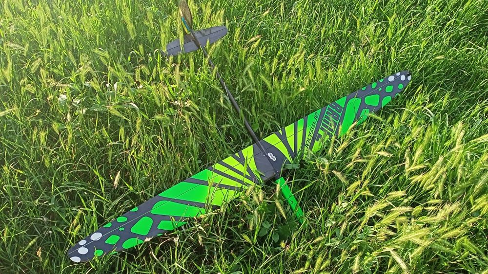 Спортивная авиамодель из карбона, класс модели F3K, Bamf2 Armsoar