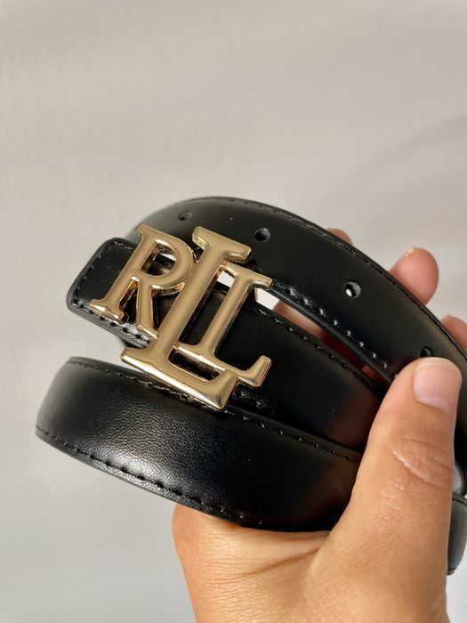 Cinto preto novo Ralph lauren