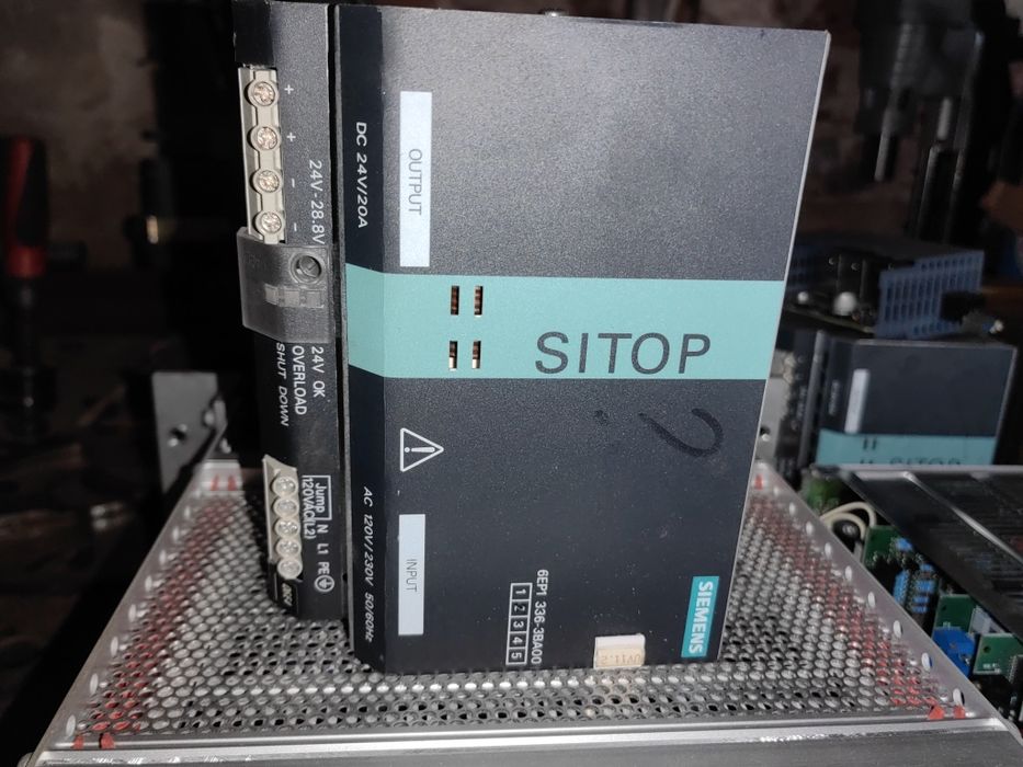 SIEMENS SITOP 6EP1336-3BA00 – zasilacz przemysłowy 24V / 20A / 480W