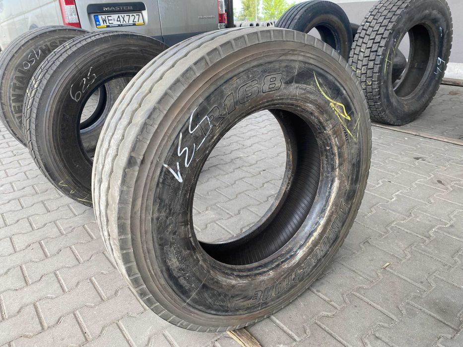 Opona 285/70R19.5 BRIDGESTONE R168 Naczepowa 10-11mm