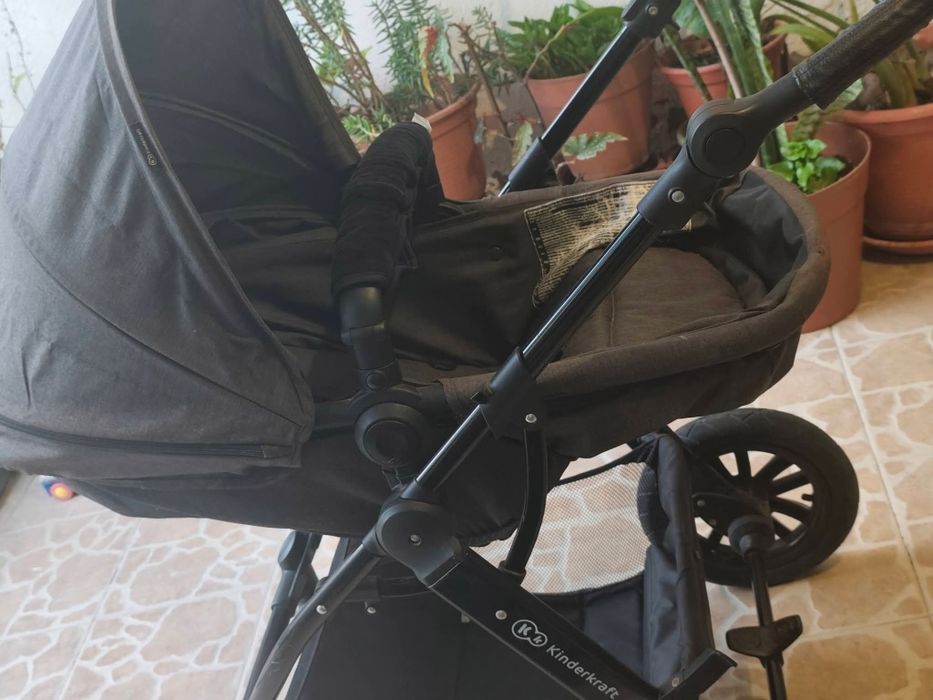 Carrinho bebe 3 em 1 kinderkraft