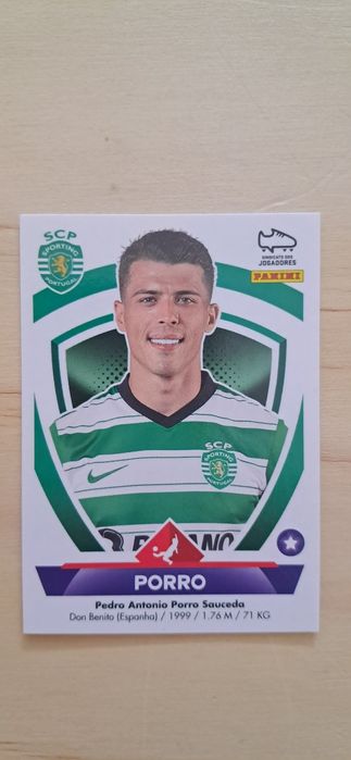 Cromo futebol de Porro(Liga Portuguesa)da Panini