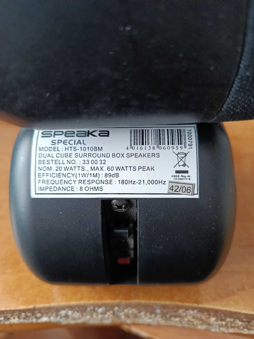 Speaka Głośniki przestrzenne  HTS-1010BM