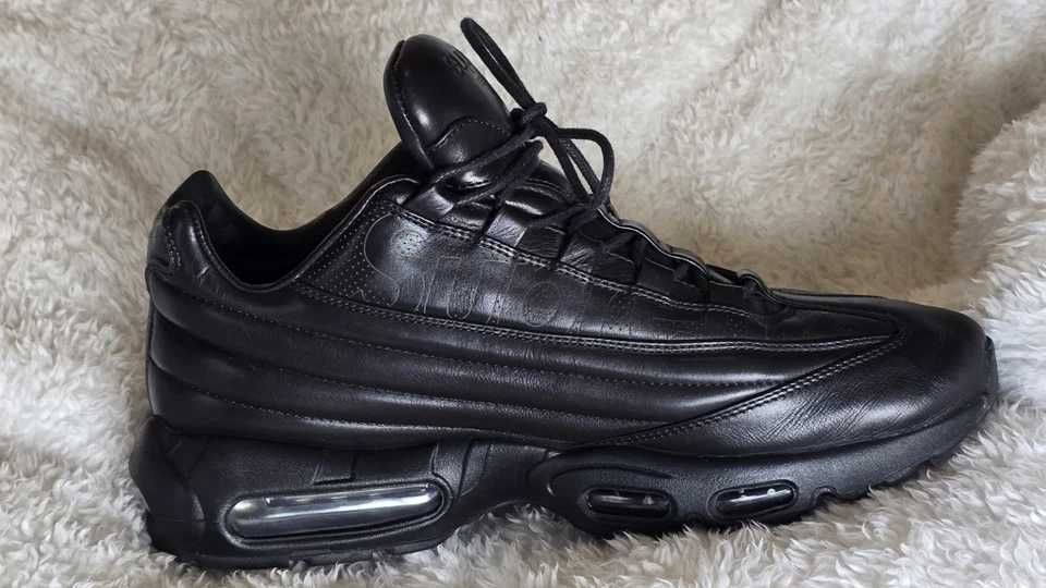 (БЕЗ ПЕРЕДОПЛАТИ) Nike Air Max 95 x Supreme Lux Black найк супрім люкс