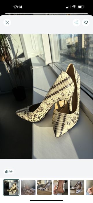 Туфлі Michael Kors пітон