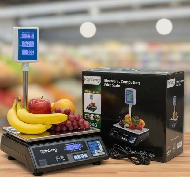 Ваги електронні торгові на акумуляторі весы торговые