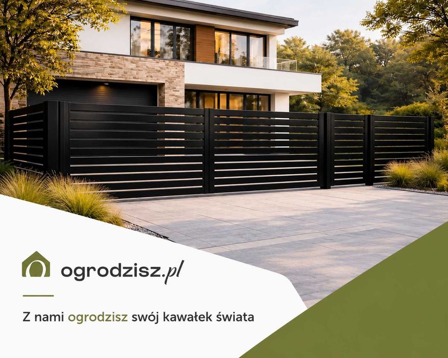 Ogrodzenie palisadowe panelowe stalowe PRODUCENT