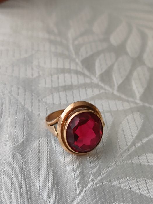 Pierścionek złoto sygnet