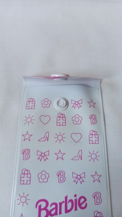 Porta canetas / estojo rosa Barbie