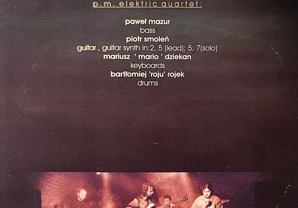 P.M. Electric Quartet  Unikat