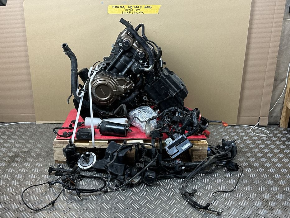 Honda CB 500 F * 2023 * PC63 * Swap * Silnik Kompletny * ( CBR 500 R ) MT07 LTZ 400 LTR 450 MT-07 Quad