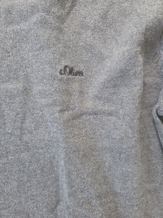Zestaw 2x Męski sweter V-neck (w serek) Tommy Hilfiger & s.Oliver XL