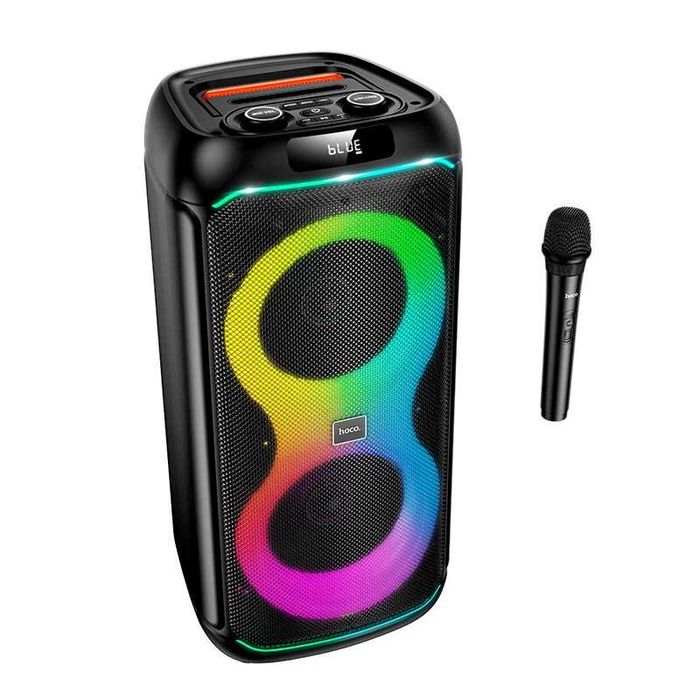 Колонка караоке Bluetooth два динамика по 8" мощность 40 Вт HOCO DS73