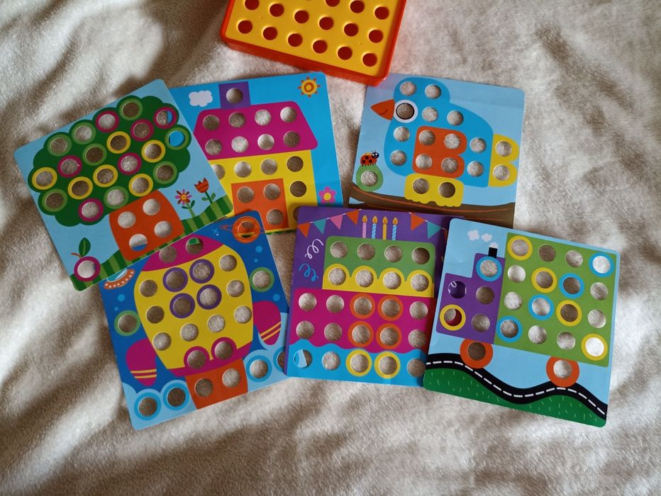 Мозаїка для найменших limo toy лімо той дрібна моторика мовлення