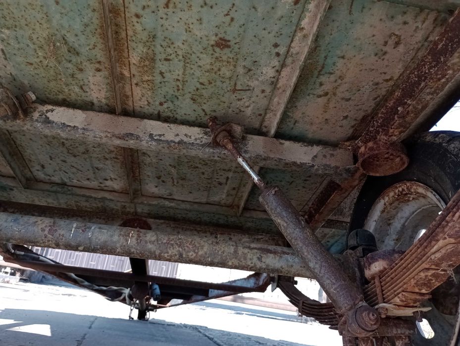 Причіп автомобільний «Січ» (ОрСільмаш) — Міцна рама, з документами