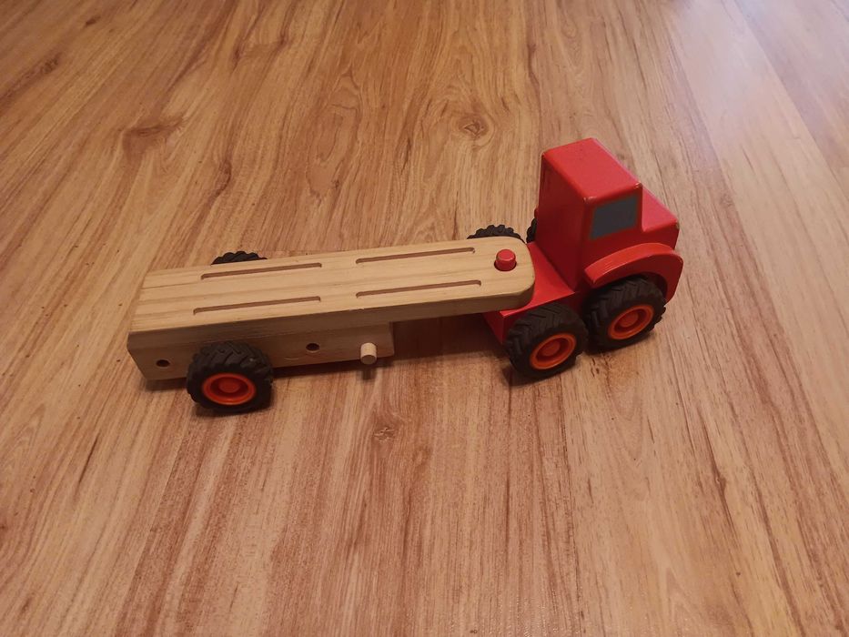 Autko - drewniana laweta