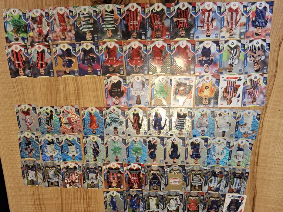 Karty piłkarskie 25/26 i 24/25