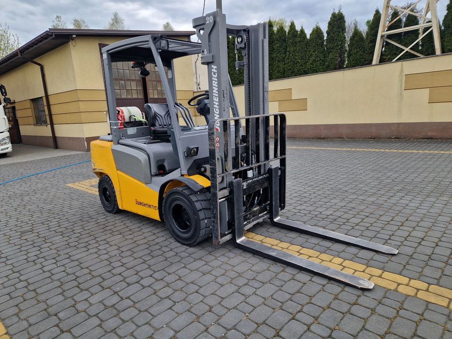 Jungheinrich TFG 430 / LPG / Udźwig 3 tony / Duplex / Przesuw Boczny / 2020 r.