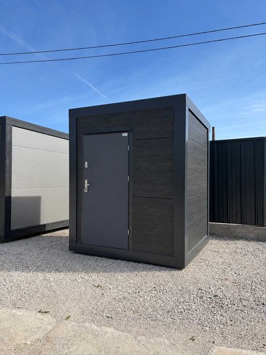 Kontener Pawilon 4x2,5 płyta PIR 120mm Pawilon Sanitarny Kontener Toaleta WC Kontener Mobilny Całoroczny PRODUCENT