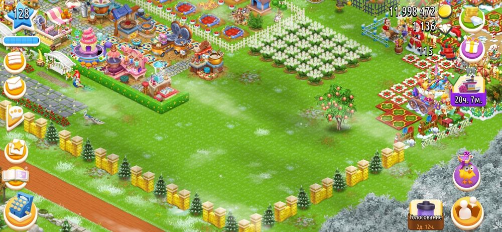 Аккаунт Hay day 128