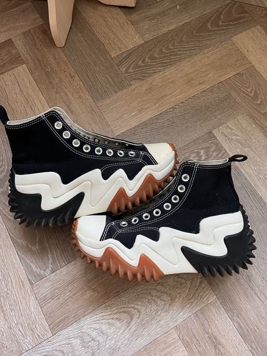 Converse Run Star Motion Platform Black/White ,Конверси