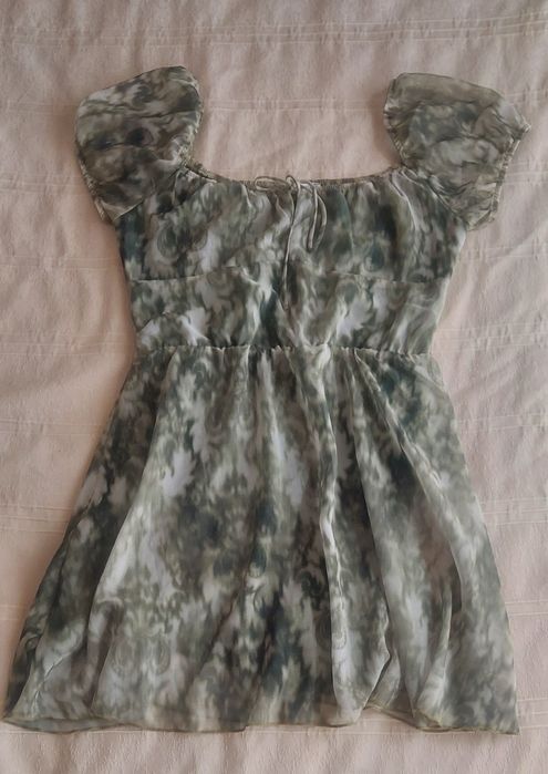 Vestido curto verde S