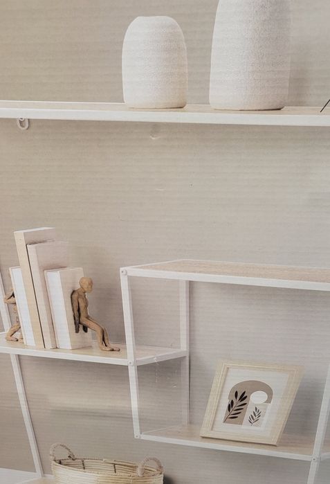 Movel novo em aço bege modelo industrial