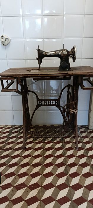 Máquina costura Singer vintage
