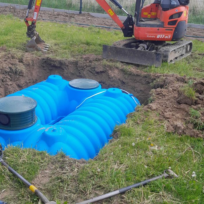 ODWODNIENIA Rozbiurki budynków sprzatanie dzialek uslugi Koparka