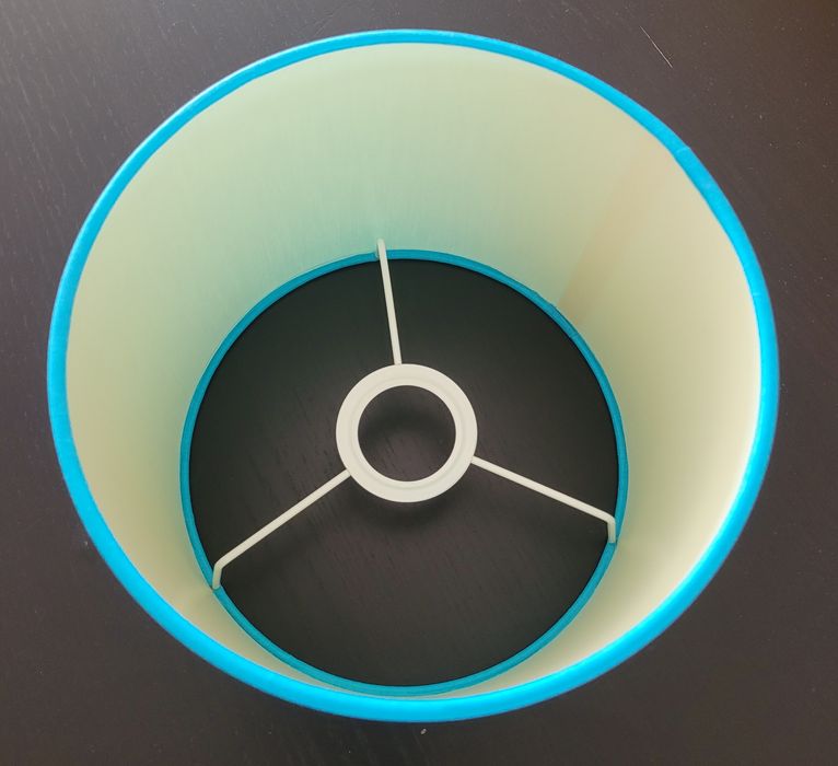 Abajur Azul como novo