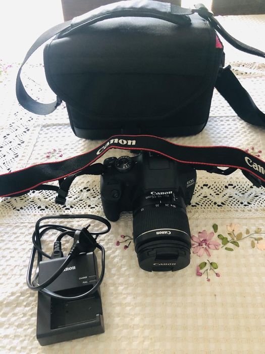 Conjunto Câmera Fotográfica Canon EOS 2000D