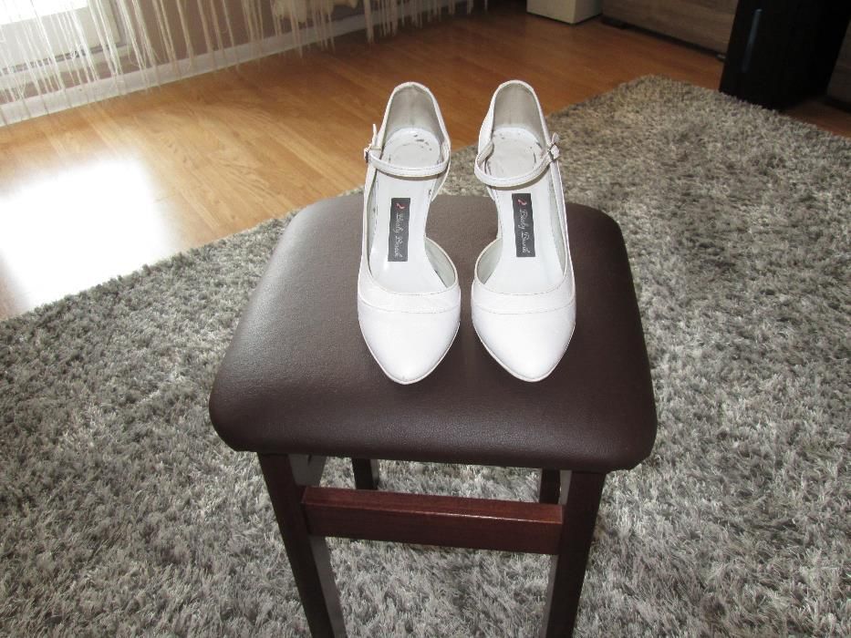 Buty ślubne na ślub obcasy