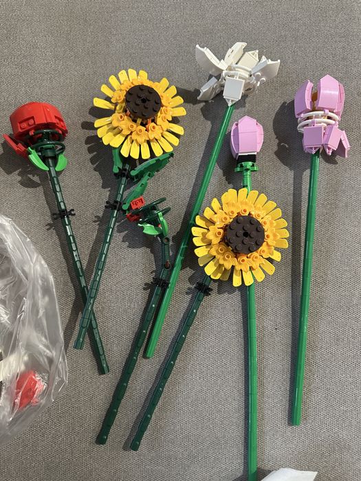 Lego kwiatki , 3 zestawy