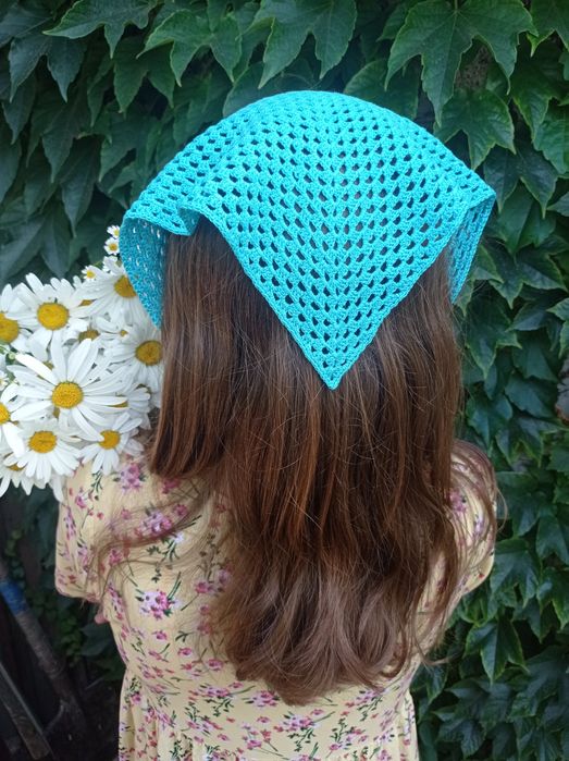 Хустинка Косынка Бандана ажурная