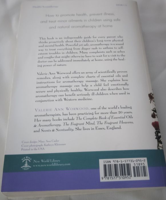 Livro Aromatherapy For The Healthy Child Como Novo