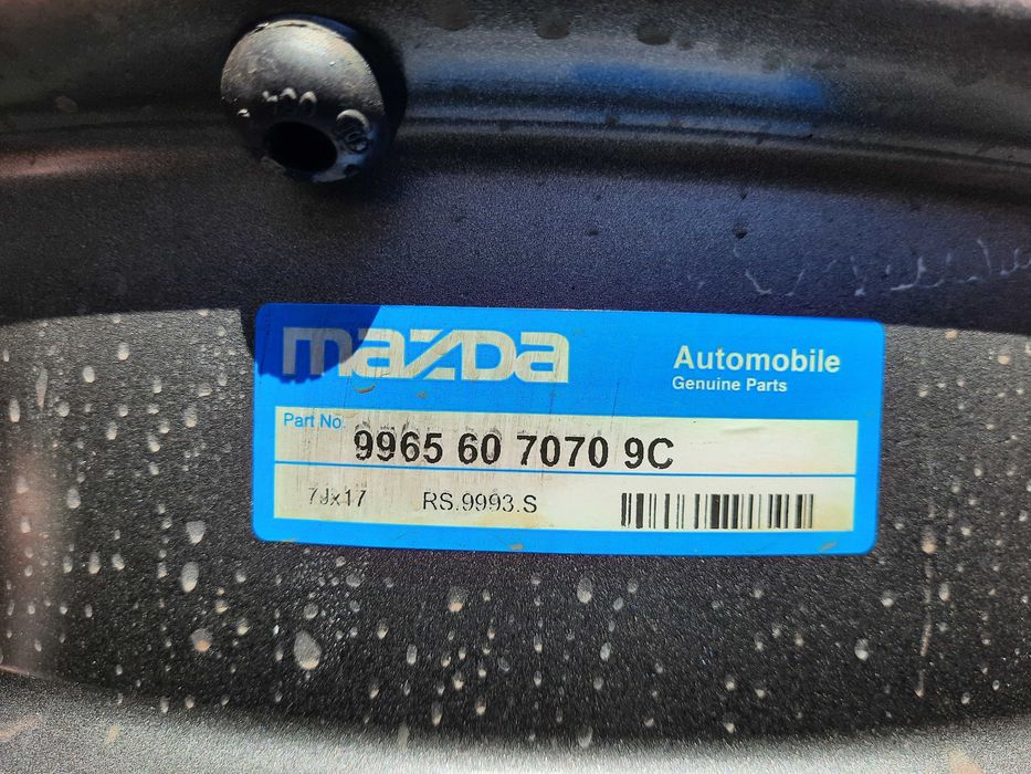 Oryginalne felgi stalowe MAZDA CX-5 17" 5x114,3x67,1 ET50