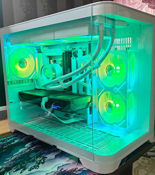 R5 7500F RX9060XT ОЗУ 32G Новий Ігровий Комп'ютер Системний блок ARGB