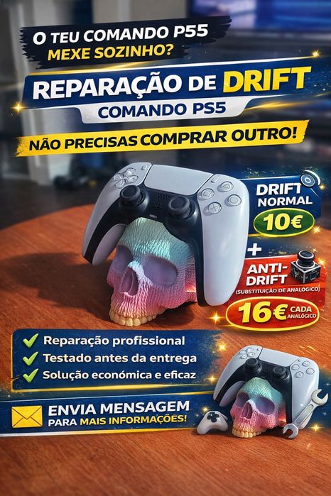 Reparacao comando ps5