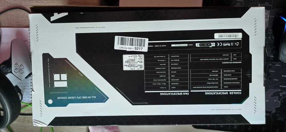 Thermalright Frozen Warframe 360 Ultra ARGB White – Novo, Nunca Usado