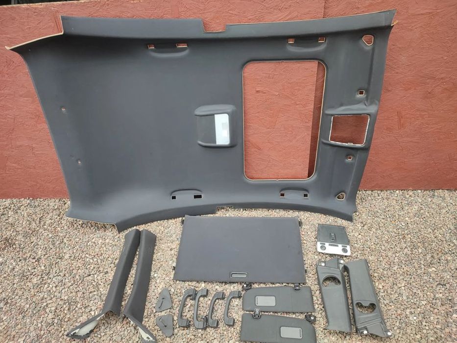 bmw e81 oryginalna kompletna podsufitka m-pakiet pod szyberdach / czar