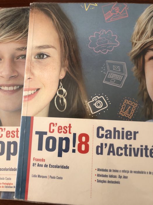 Manual e CA francês 8 ano C’est top 8