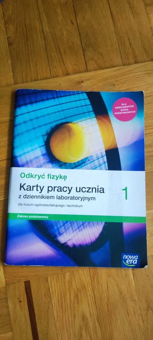 Odkryć fizykę 1 podręcznik i karty pracy