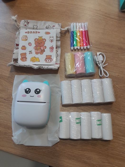 Міні термо принтер дитячий новий